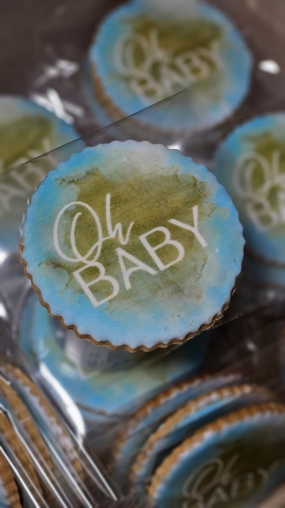 Galleta para baby showers